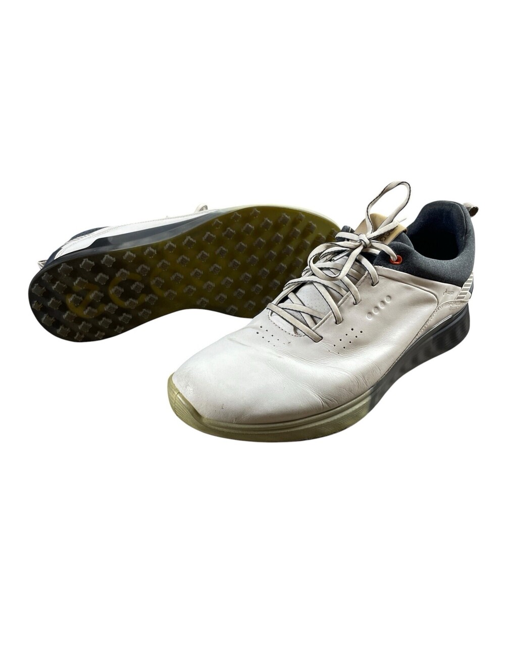 ECCO S-Three Spikeless Goretex Golf Shoes Men's 12 Wide Pro Performance